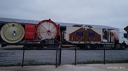 Arrivé du materiel