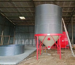 Montage des cellules pour la fabrique d'aliment